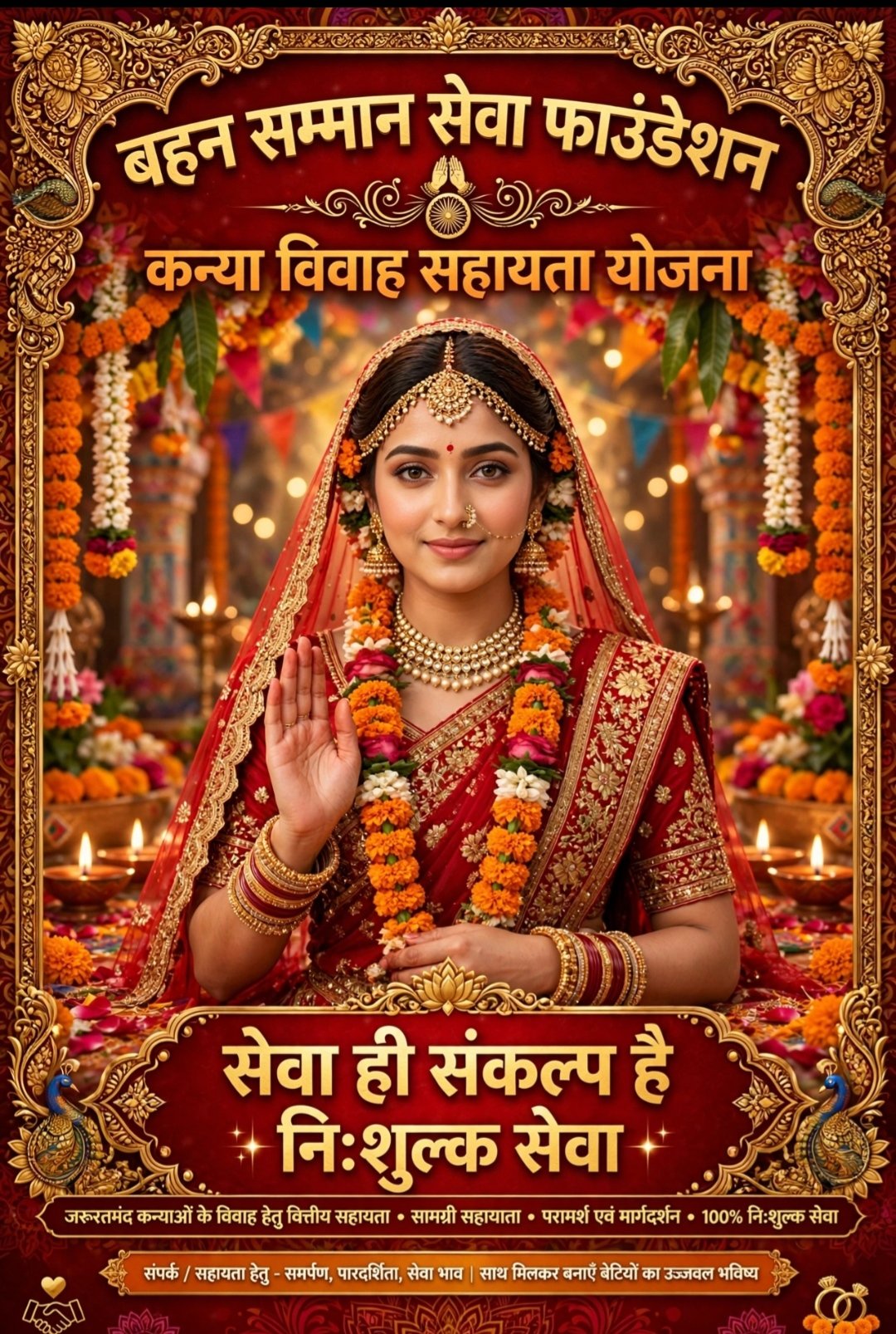 Bahan samman seva fountion  studint  help card bihar indian